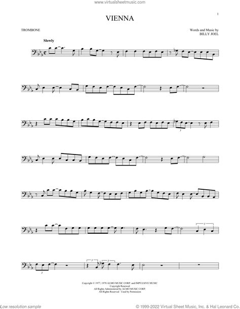 Play Vienna! - Trombone
